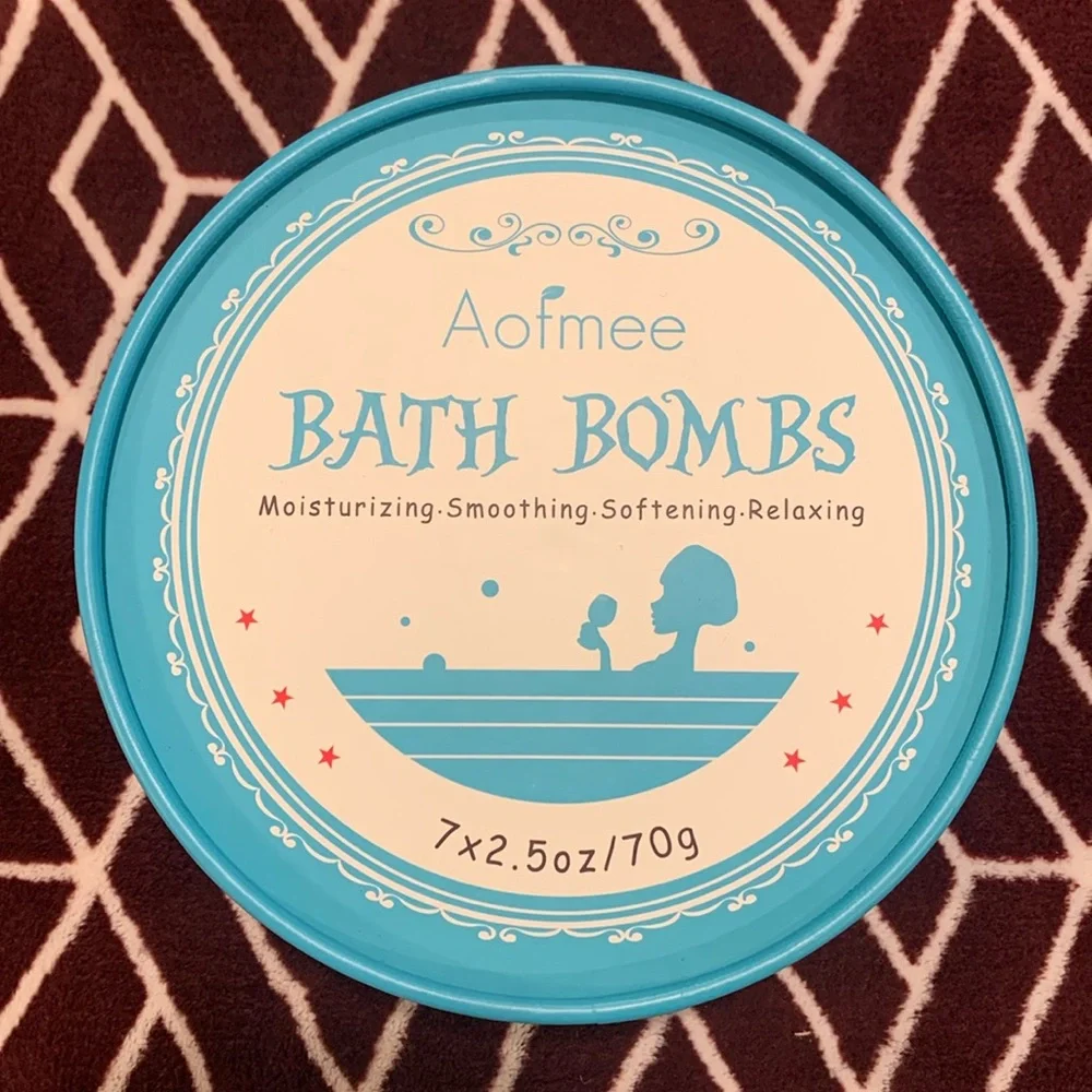 Moisturizing & Smoothing Bath Bombs Set of 7